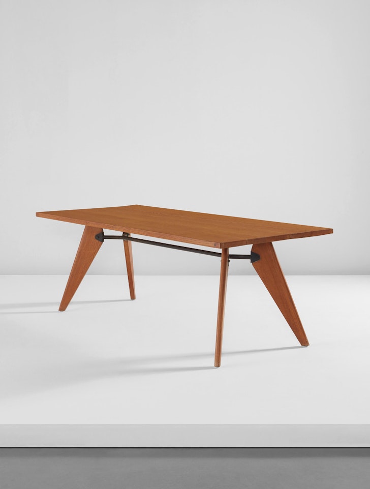 "S.A.M." dining table, model no. TS 11 by Jean Prouvé