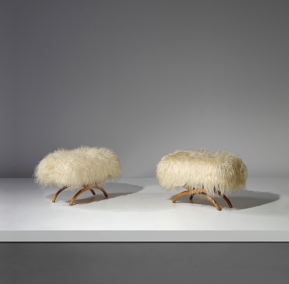 Pair of stools by Jean Royere