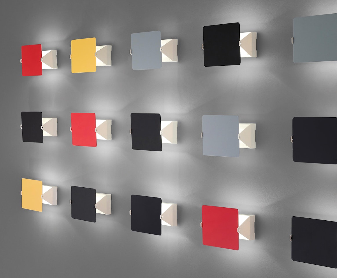 Set of seventy-two wall lights, model no. CP1 by Charlotte Perriand