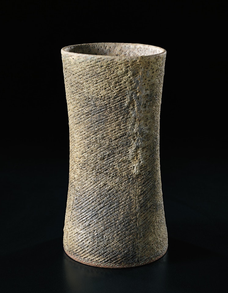 Flower vase by Lucie Rie