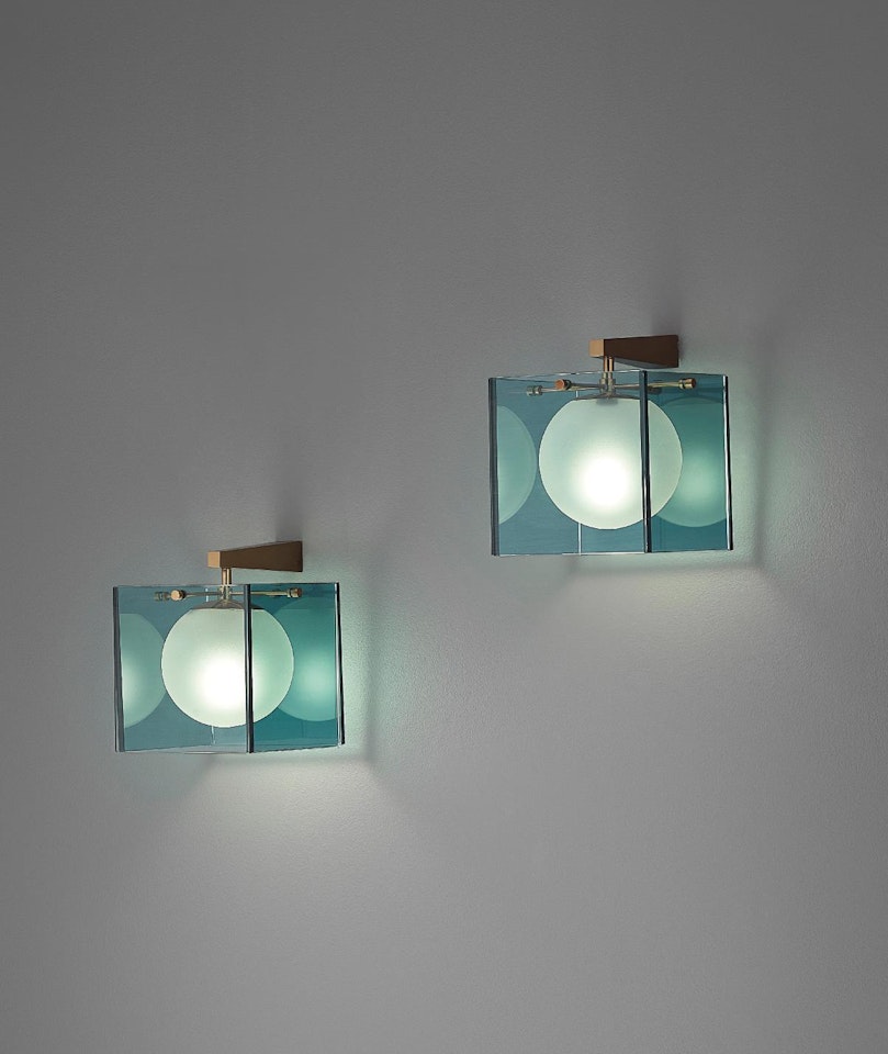 Pair of wall lights, model no. 2334 by Max Ingrand
