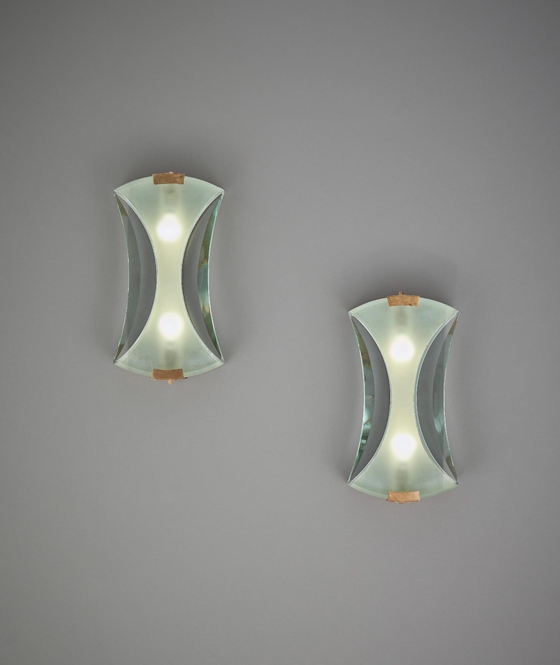 Pair of wall lights, model no. 2225 by Max Ingrand