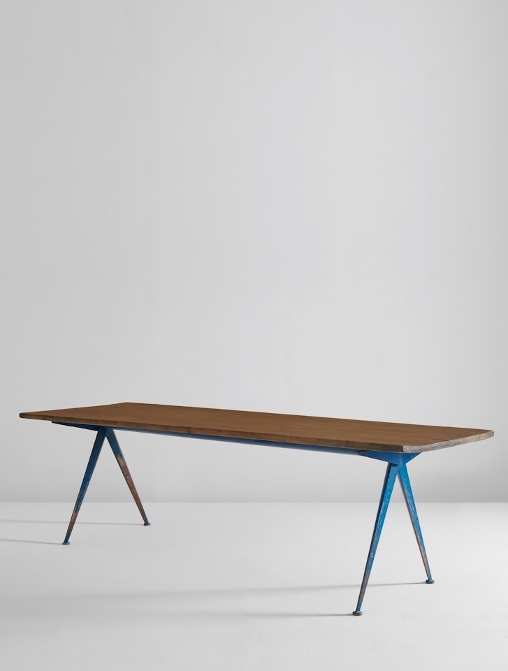 “Compas” cafeteria table, model no. 512 by Jean Prouvé