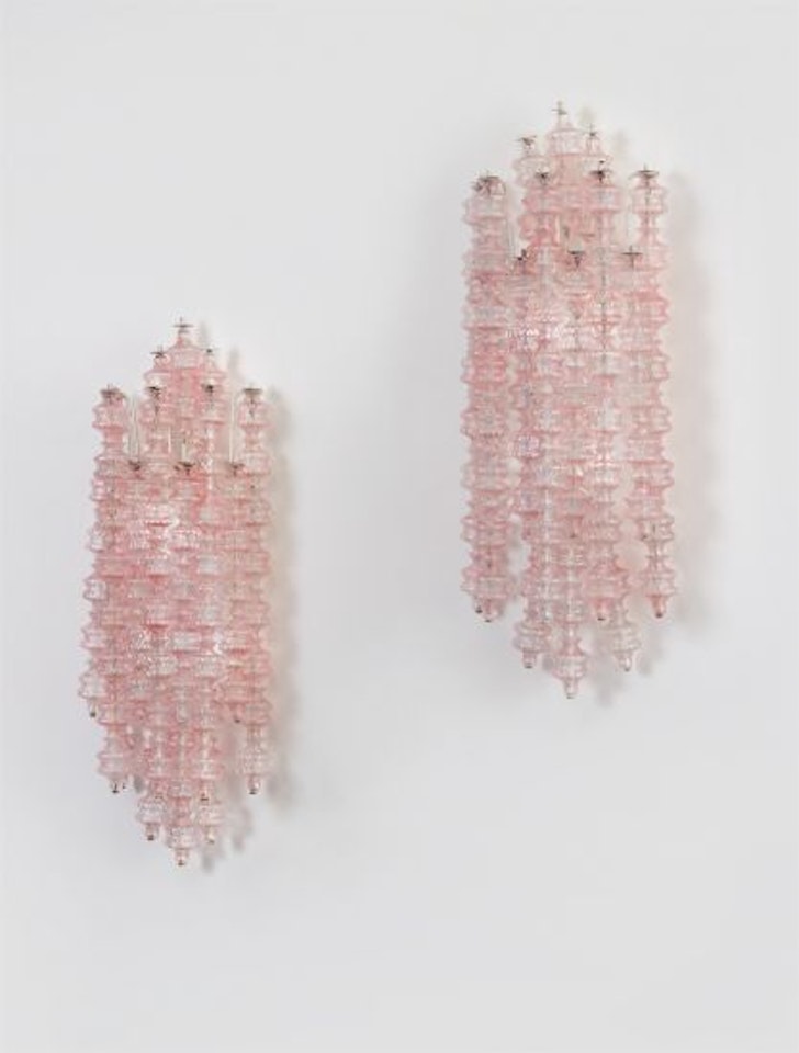 Pair of wall lights, variation of model no. 2124 by Gino Sarfatti