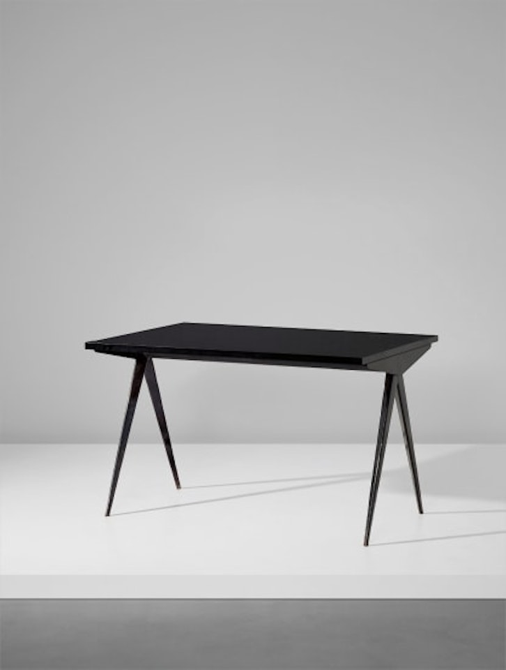 'Compas' cafeteria table, model no. 512 by Jean Prouvé