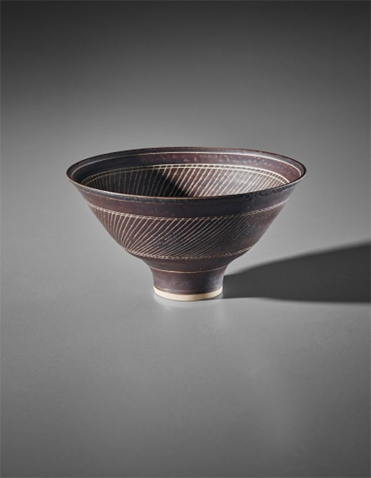 Flaring bowl by Lucie Rie