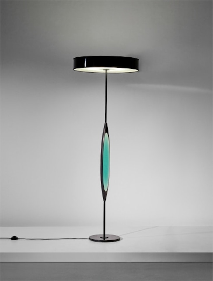 Rare standard lamp, model no. 2251 by Max Ingrand