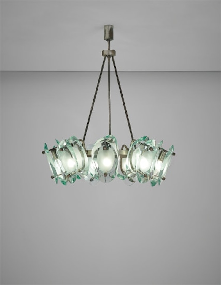 Ceiling light, model no. 2088 by Max Ingrand