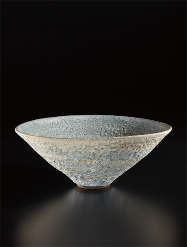 Large conical bowl by Lucie Rie