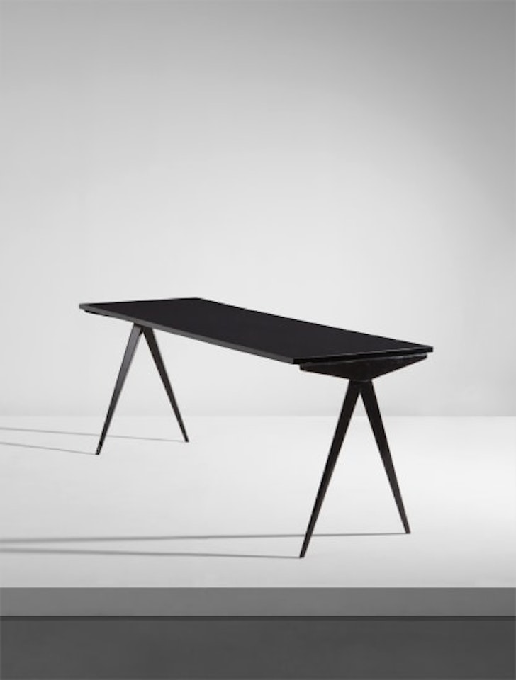 "Compas" cafeteria table, model no. 512 by Jean Prouvé