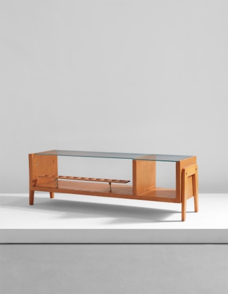 Low table, from the Vetrocoke offices, Marghera by Gio Ponti