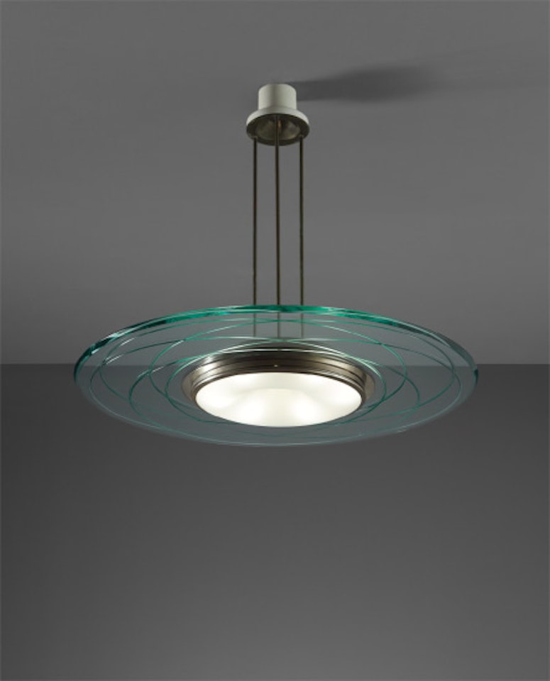 Ceiling light, model no. 2096 by Max Ingrand