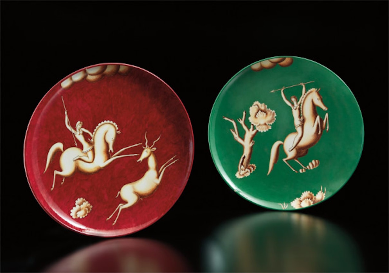 Two chargers from the "Amazzone" series by Gio Ponti