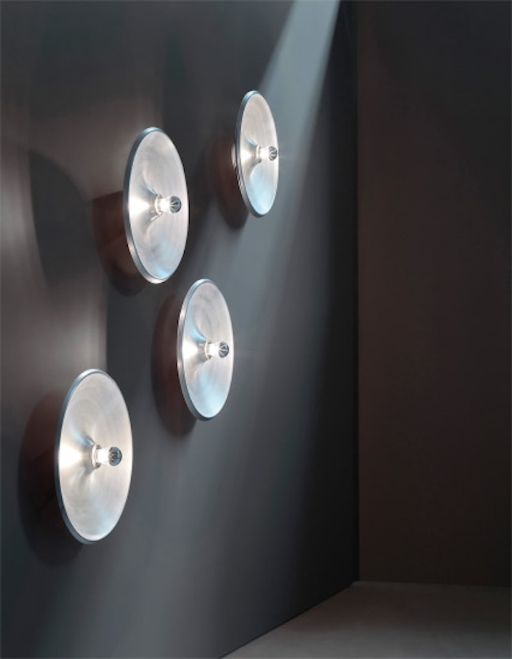 Set of four wall lights, model no. 262 by Gino Sarfatti