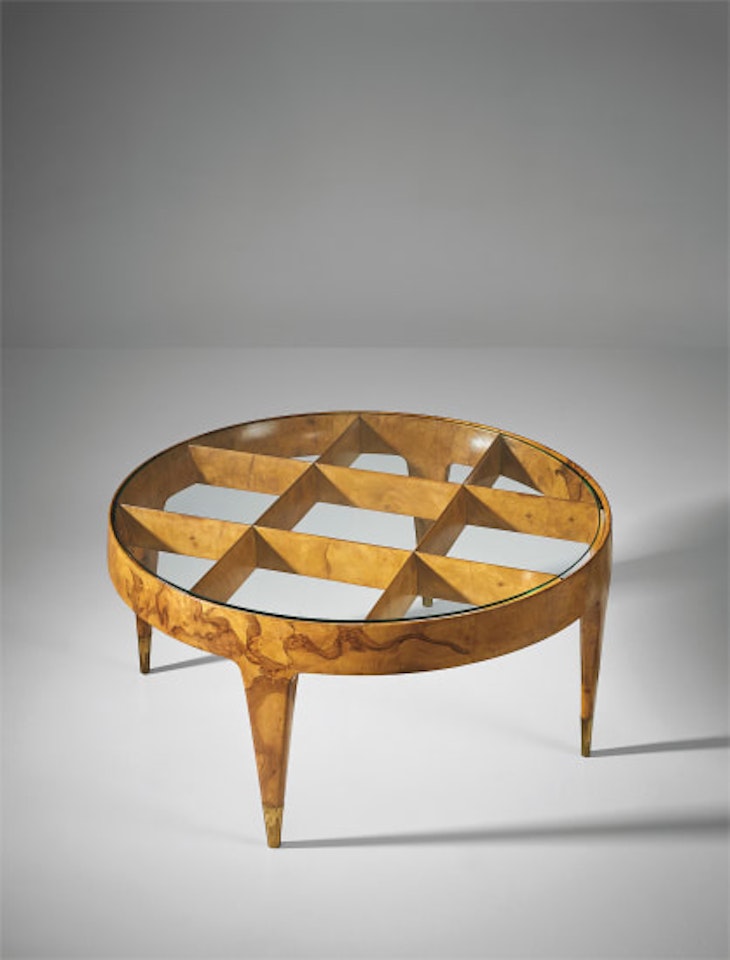 Rare coffee table, designed for the first class ballroom of the 'Giulio Cesare' ocean liner by Gio Ponti