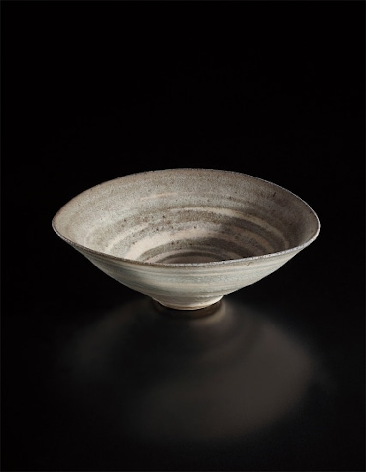 Conical bowl by Lucie Rie