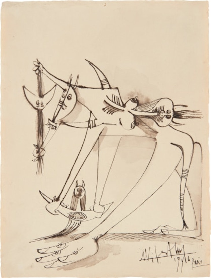 Untitled by Wifredo Lam
