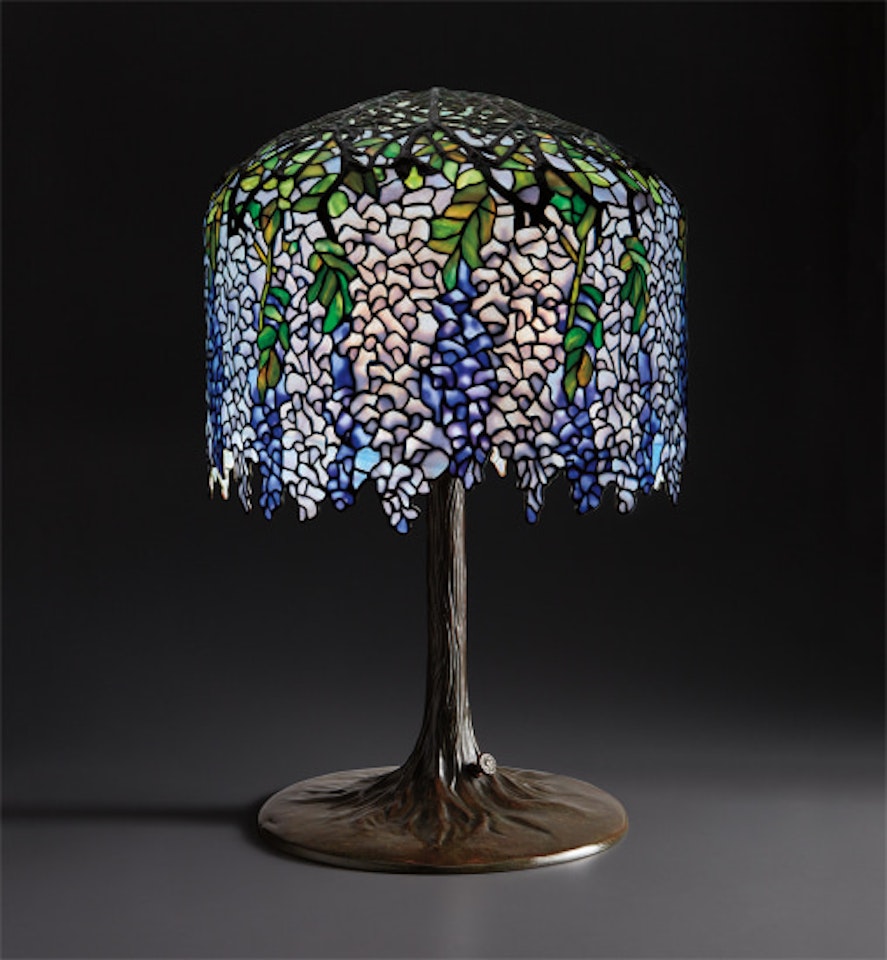 "Wisteria" table lamp by Tiffany Studios
