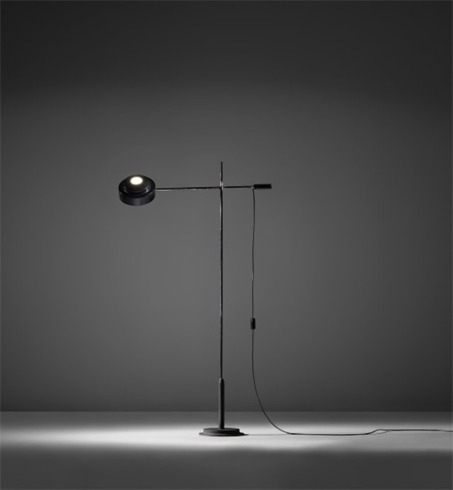 Rare standard lamp, model no. 1004 by Gino Sarfatti