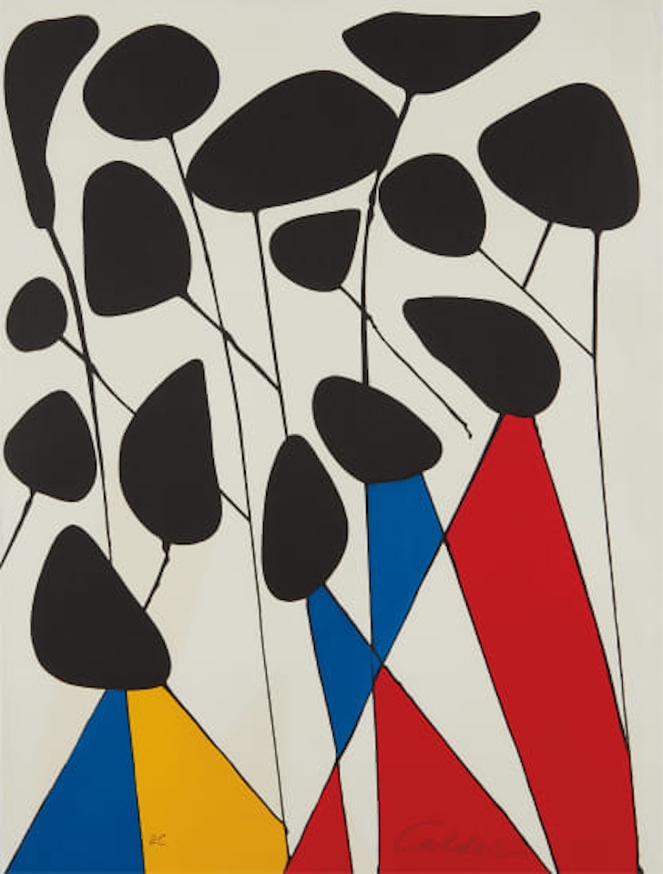 Untitled, from Magie éolienne portfolio (Wind Magic portfolio) by Alexander Calder