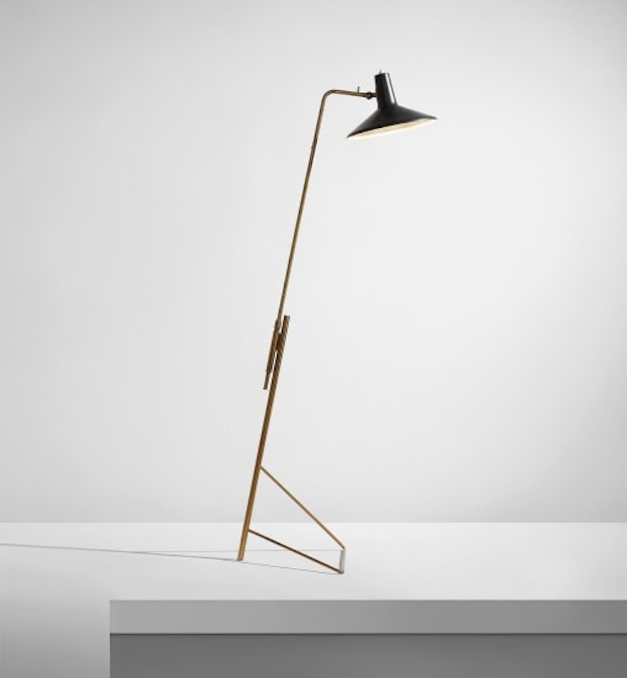 Adjustable floor lamp, model no. 1045 by Gino Sarfatti