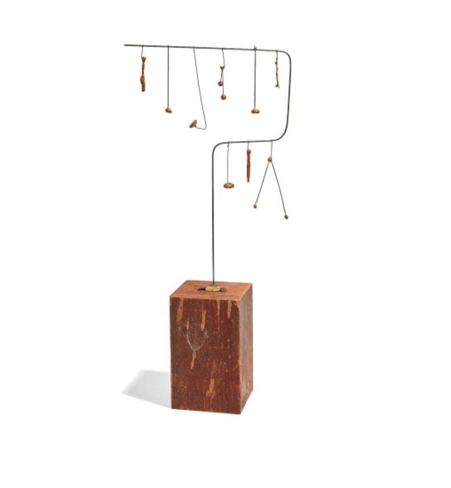Kinetic sculpture by Harry Bertoia
