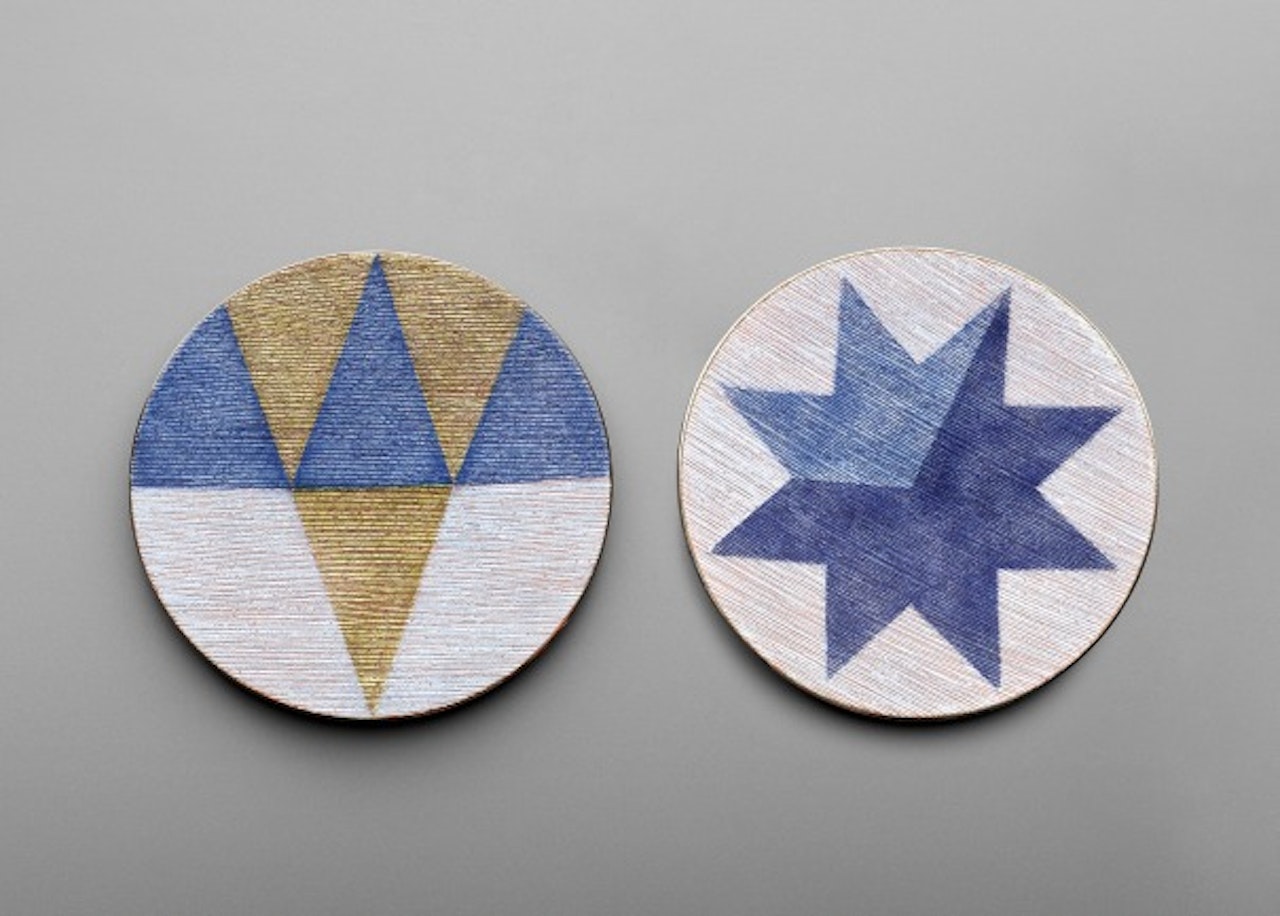 Two plates by Gio Ponti
