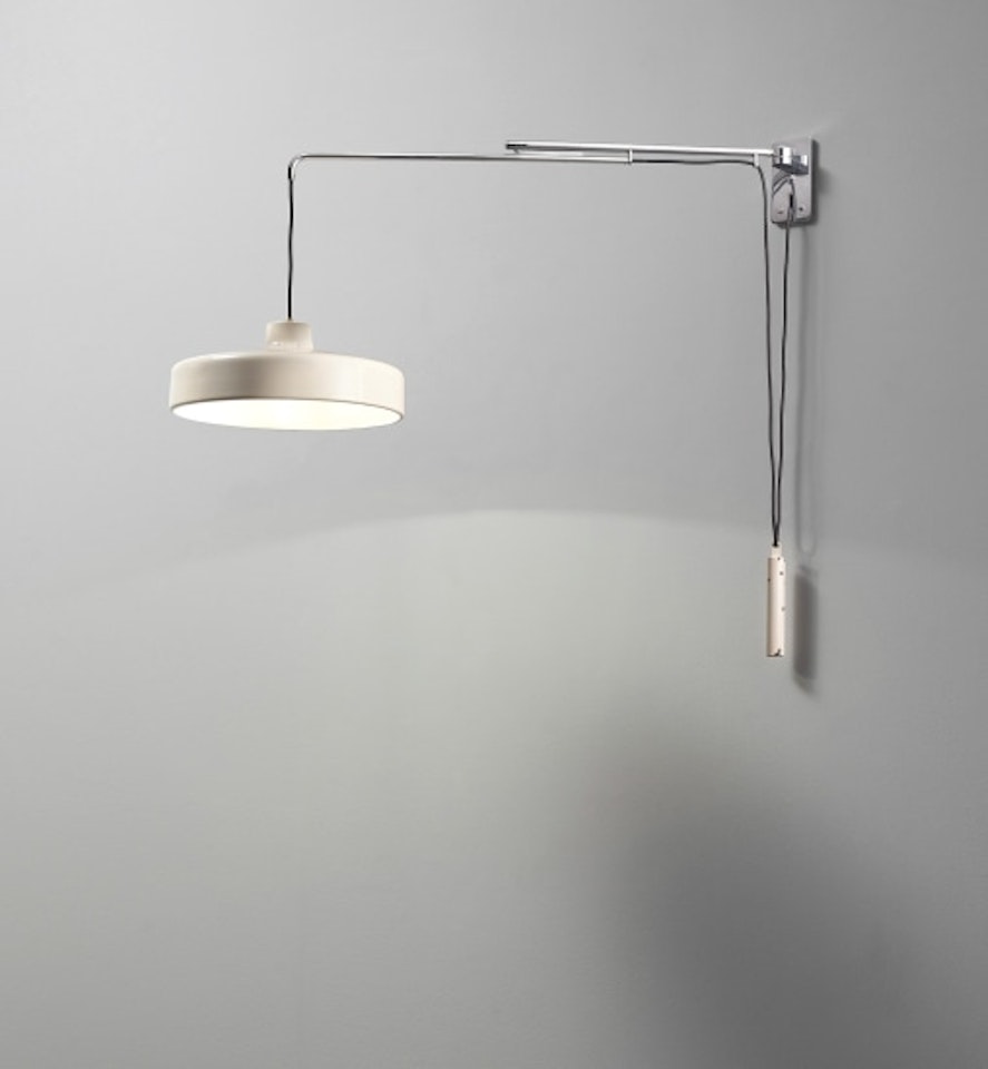 Extendable wall light, model no. 194n by Gino Sarfatti