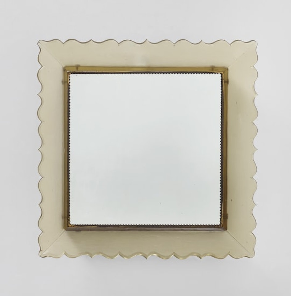 Rare mirror, model no. 77 by Carlo Scarpa