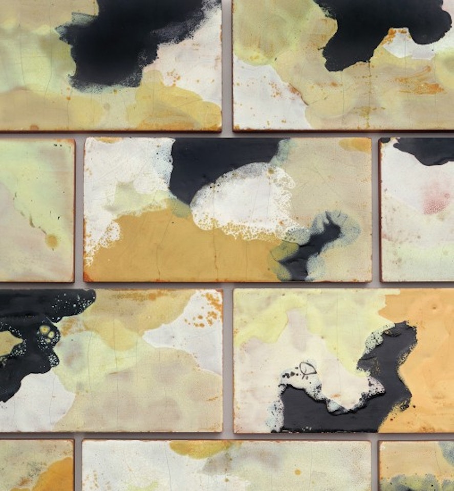 Set of 20 tiles, from Ico and Luisa Parisi's apartment, Como by Fausto Melotti
