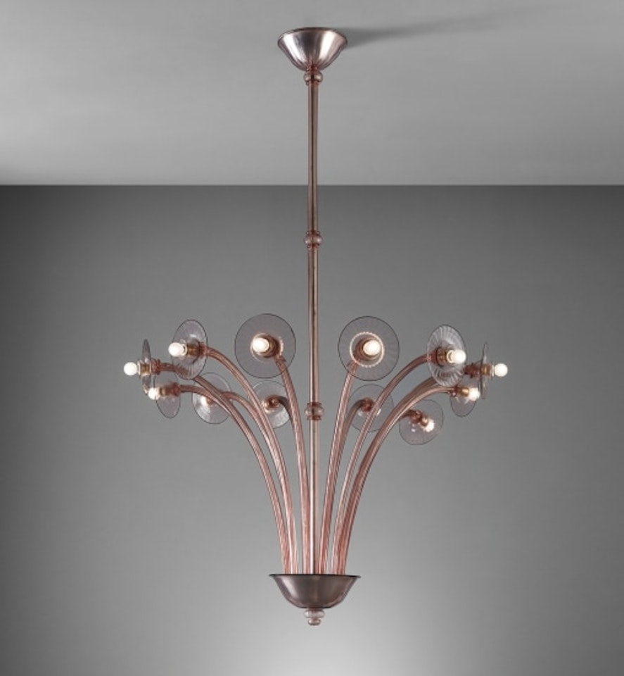 Monumental chandelier by Carlo Scarpa