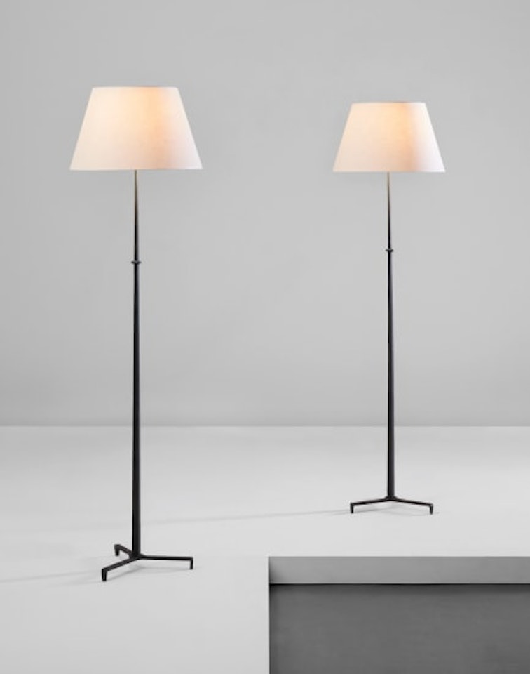 Pair of floor lamps by Jean-Michel Frank