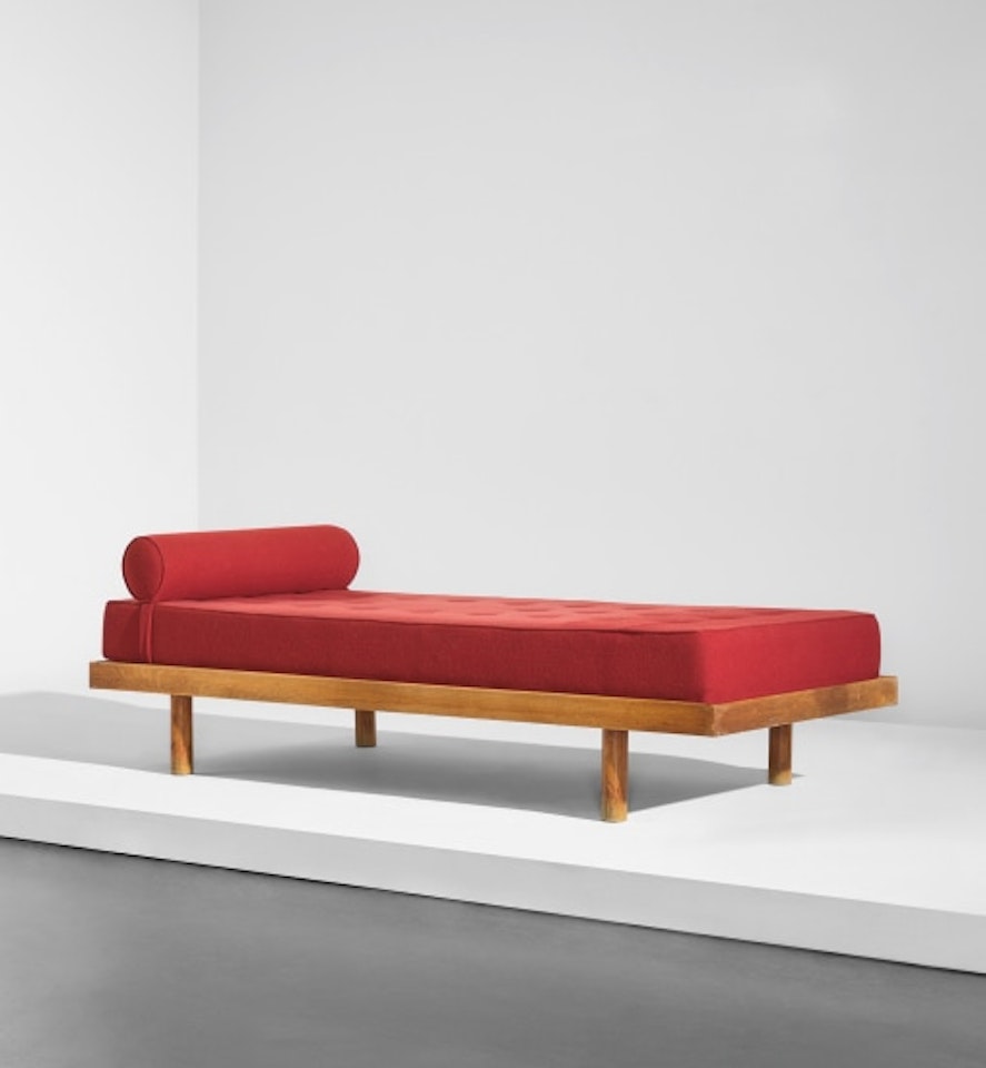 Daybed, designed for a "chambre d'étudiant," Maison du Brésil, Cité Internationale Universitaire de Paris by Charlotte Perriand