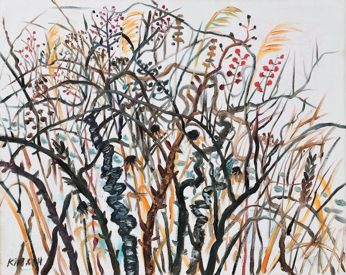 Rosa Multiflora in Winter by Kim Chong Hak