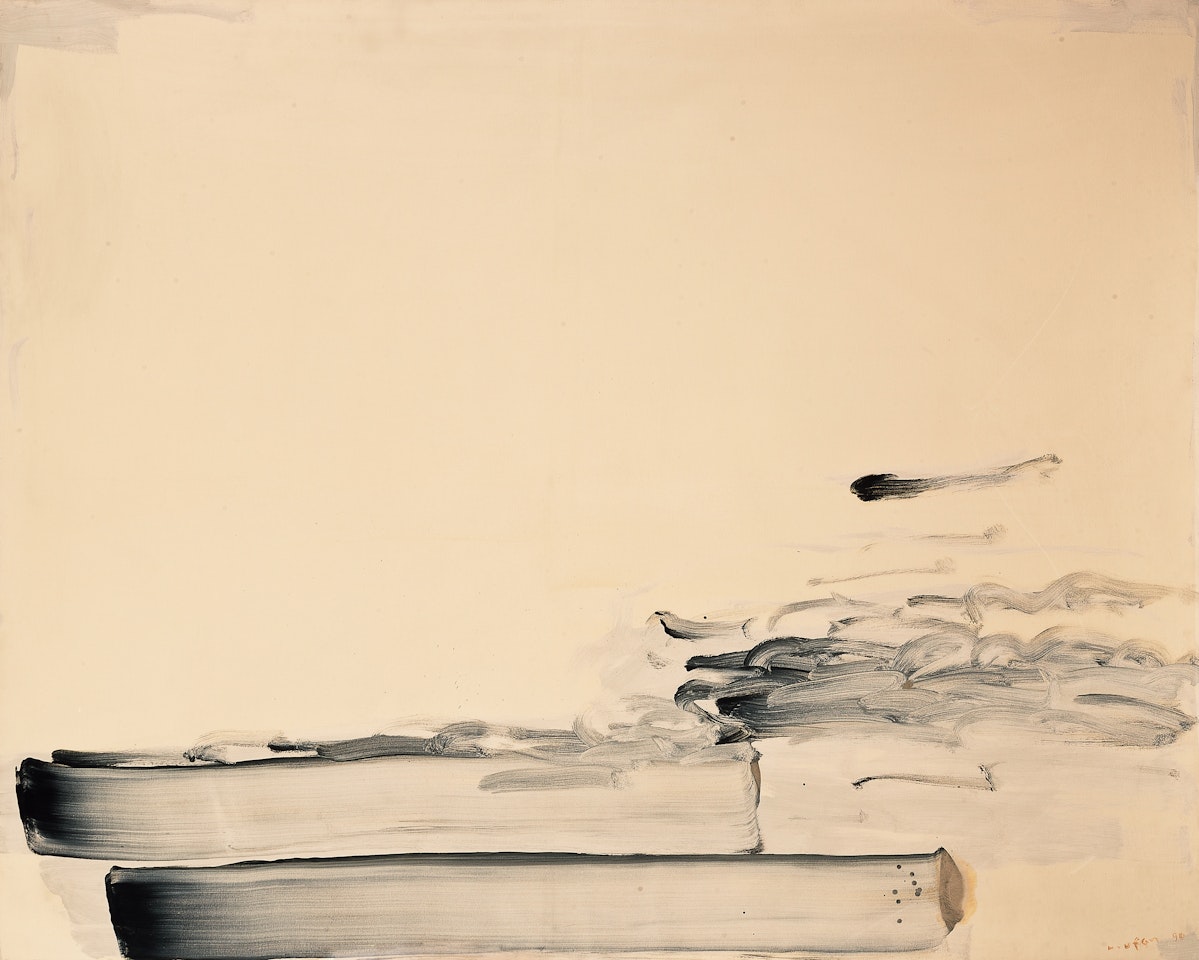 With Winds by Lee Ufan