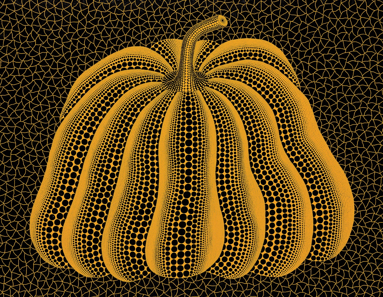 Pumpkin (ABC) by Yayoi Kusama