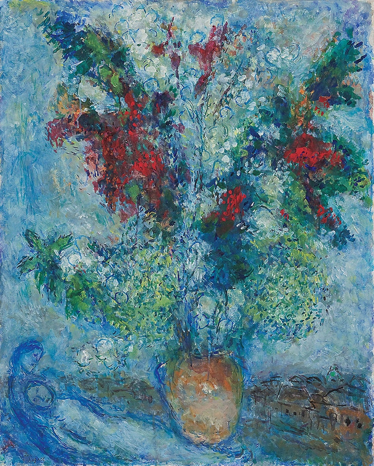 Le Bouquet by Marc Chagall