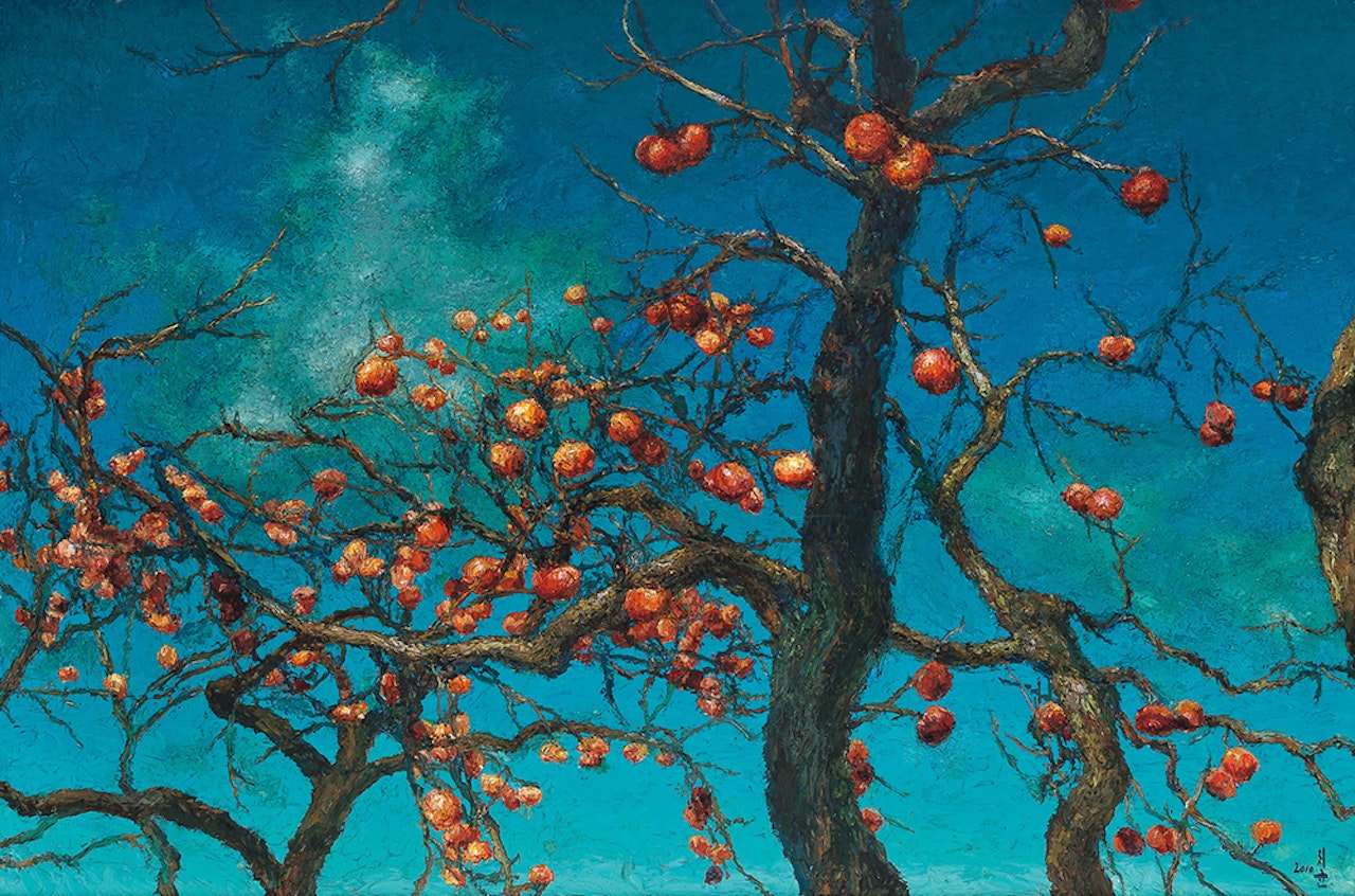 Persimmons by Oh ChiGyun