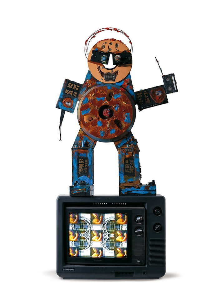 Fin de Siècle Man by Nam June Paik