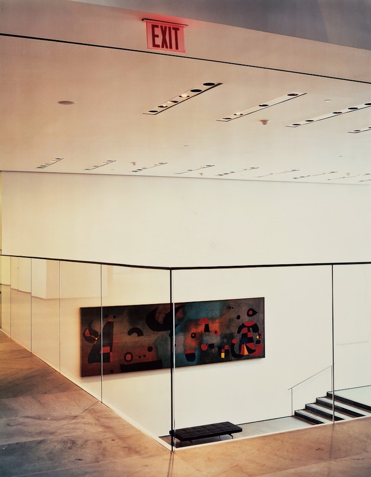 Image for the Press (Detail of MOMA in Hamburg) by Louise Lawler