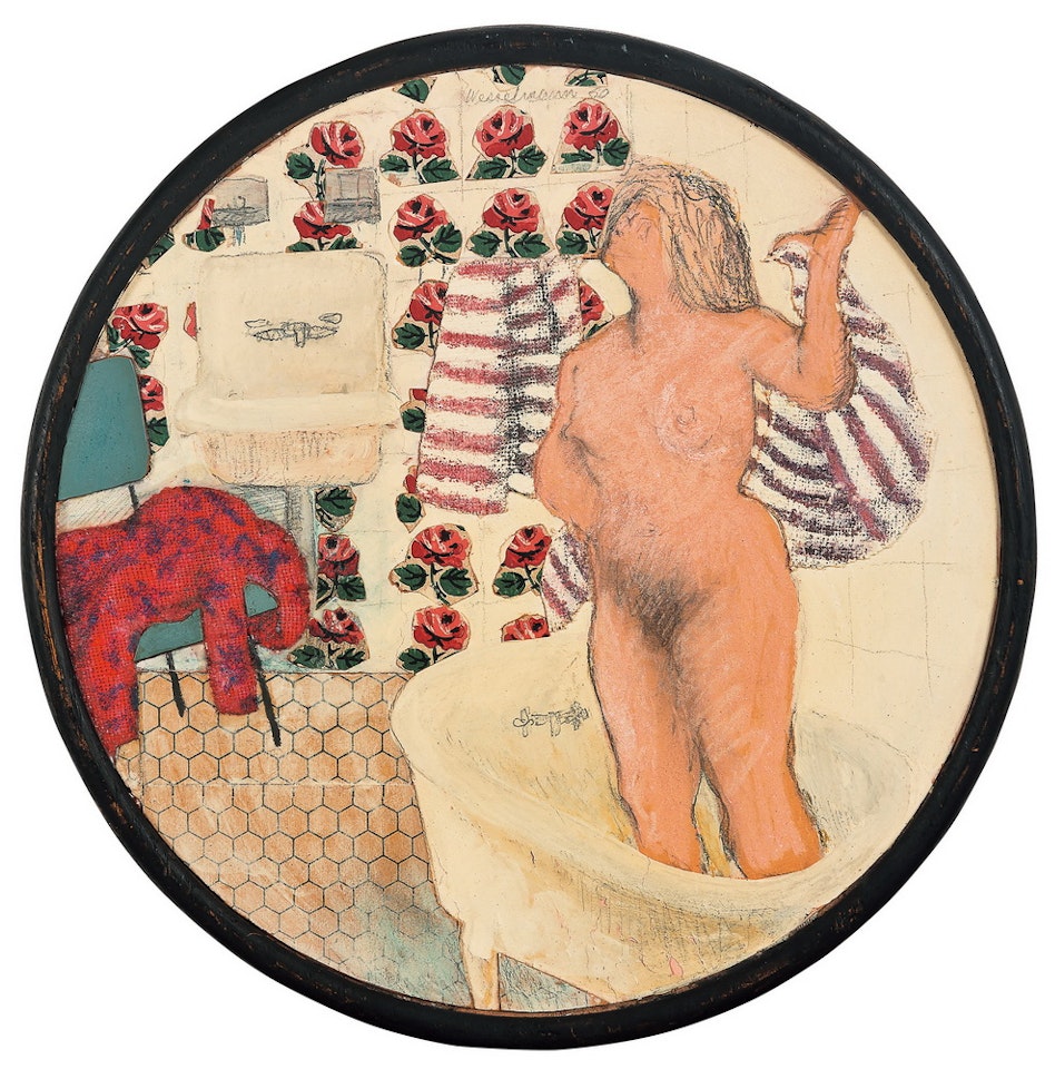 Little Bathtub Collage #4 by Tom Wesselmann