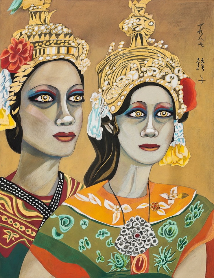 Dancers in Thailand by Chun Kyung-ja