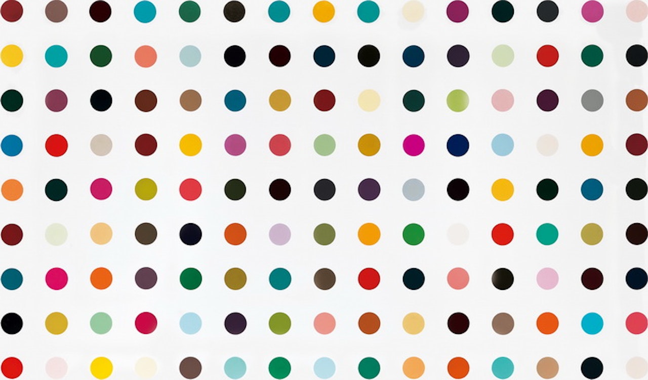 Rubidium Chloride by Damien Hirst