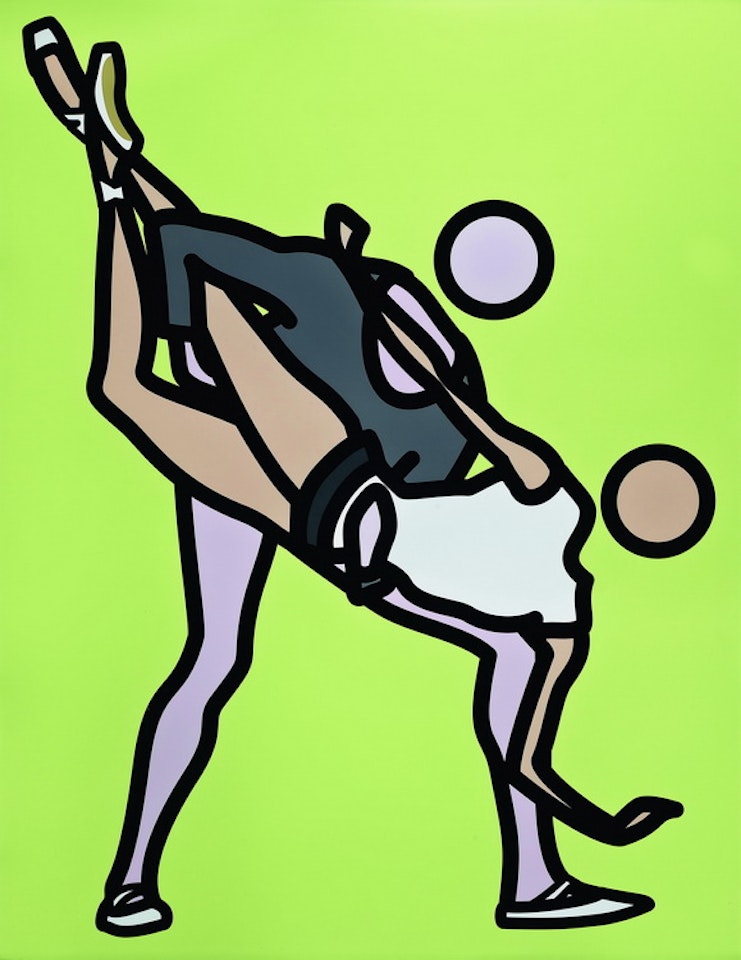 Ed and Marianela. 7. by Julian Opie