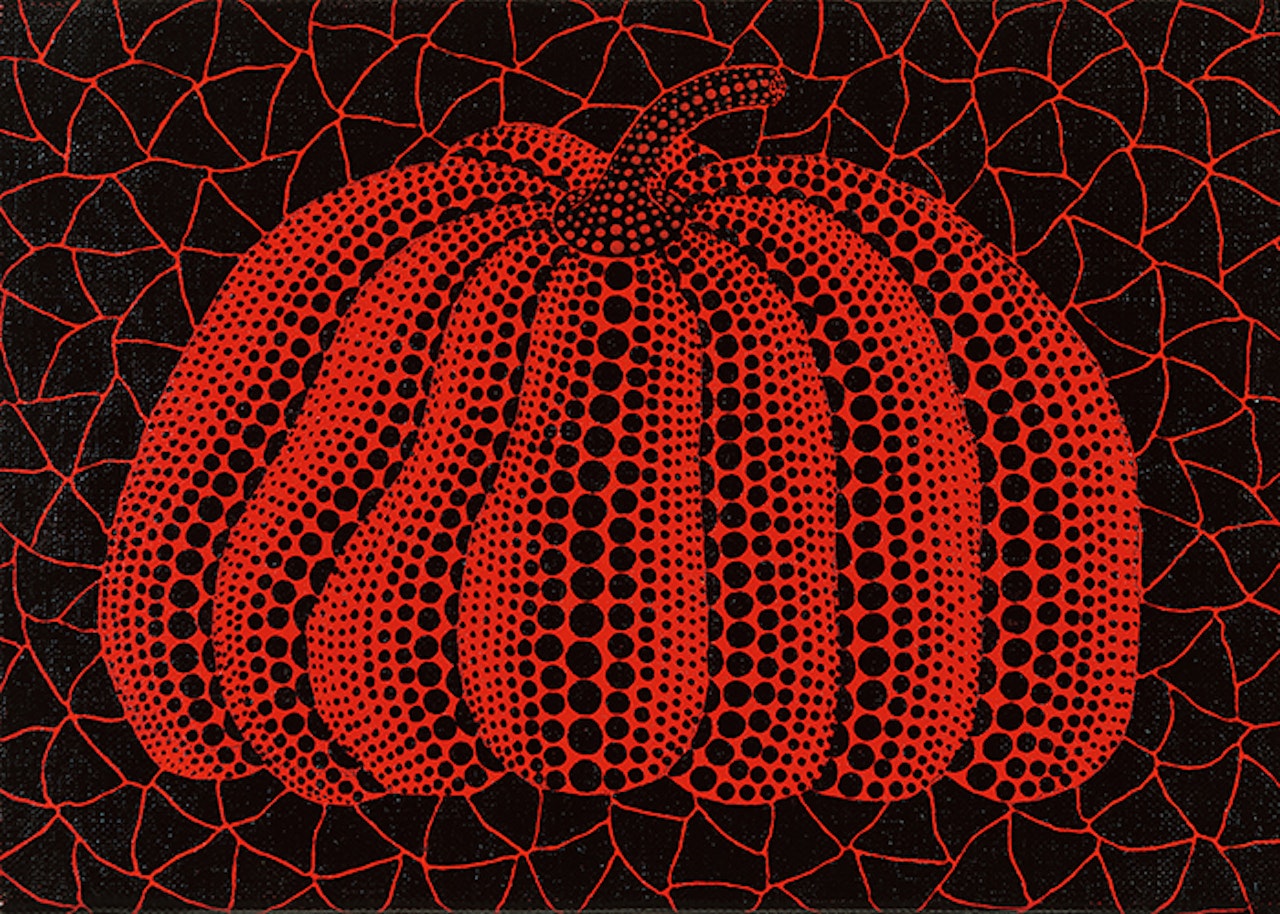 Pumpkin (H.W.) by Yayoi Kusama