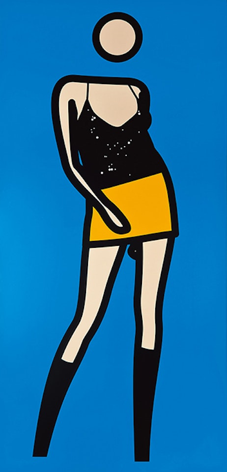Sara Dancing 1 by Julian Opie