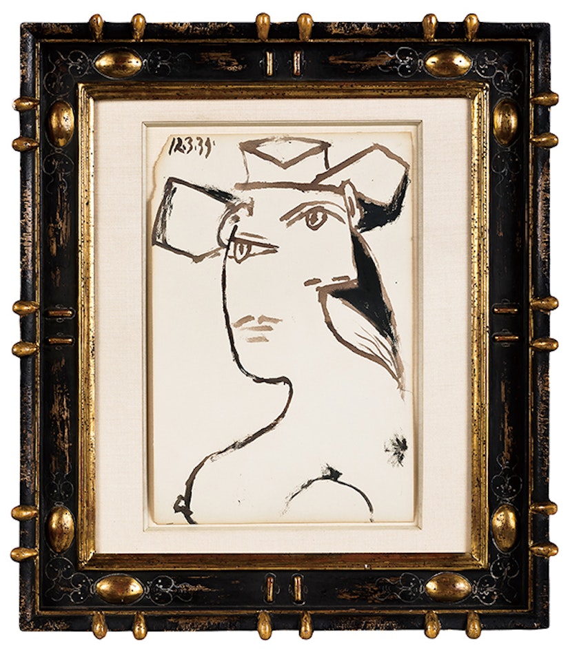 Portrait de Femme au Chapeau, Dora Maar by Pablo Picasso