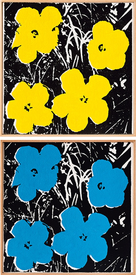 Andy Warhol, 'Flowers', 1965 (2 works) by Richard Pettibone