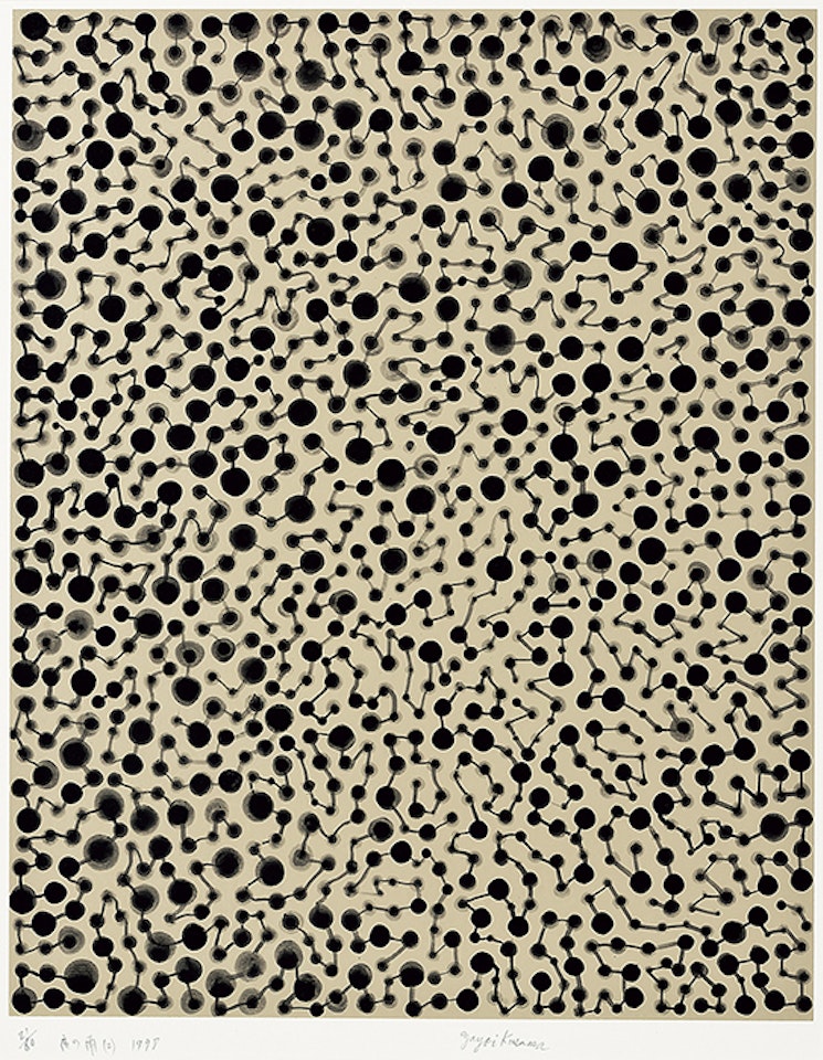 Night Rain (2) by Yayoi Kusama