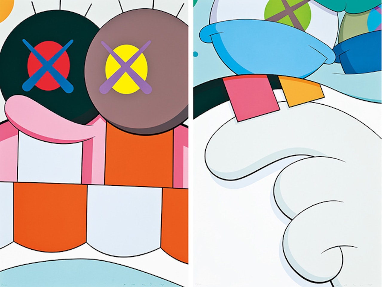 Blame Game (2 works) by Kaws